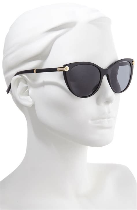 55mm cat eye sunglasses versace|Versace cat eye glasses frames.